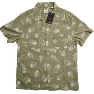 Levi's Men's Classic Camper Relaxed Small Hawaiian Floral‎ Hipster Viscose NWT